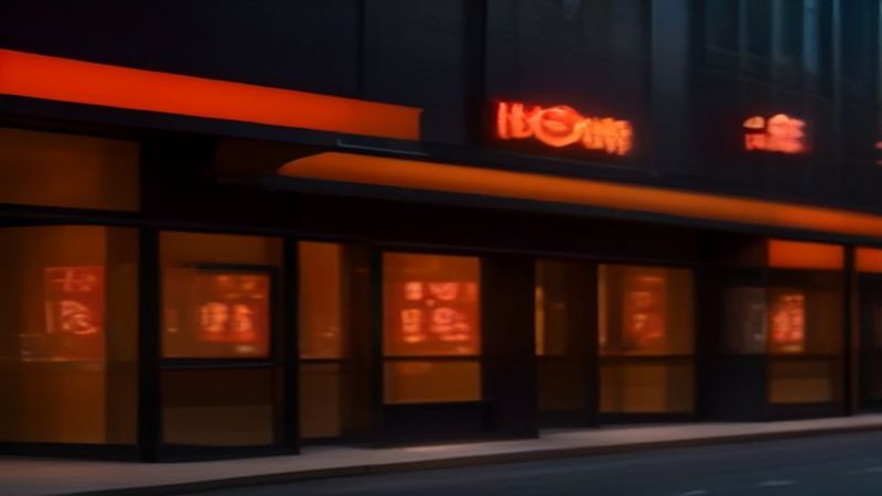 连锁餐饮品牌门头升级：从杂乱到统一，如何用发光字点燃品牌记忆点